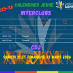 08 Mars 2026 à Voiron : J2 Interclubs Jeunes