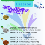 Label Elles au Bad 2025-2026
